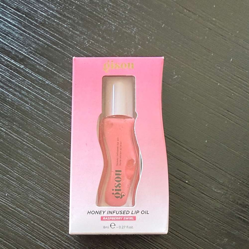 Honey Infused Lip Oil - Raspberry Swirl